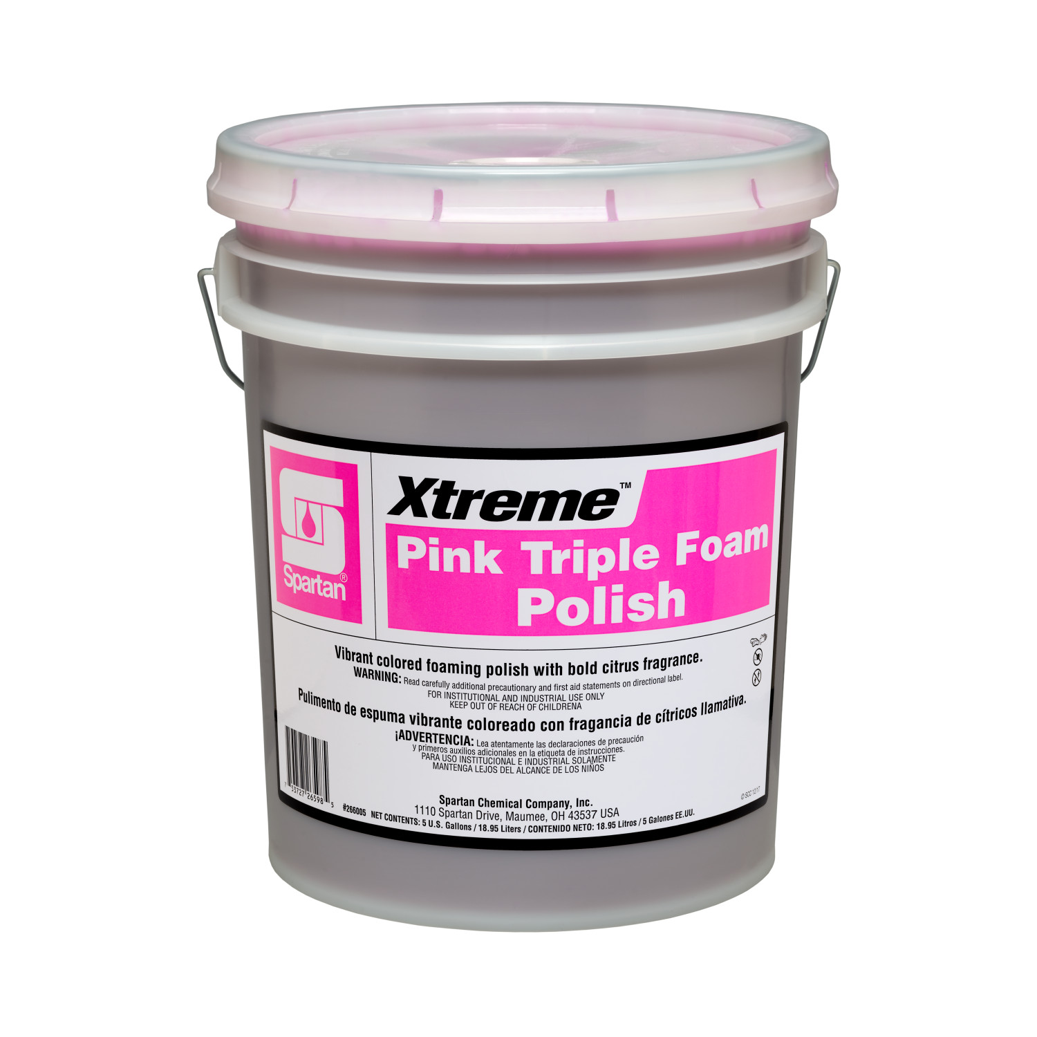 Xtreme® Pink Triple Foam Polish 5 gallon pail
